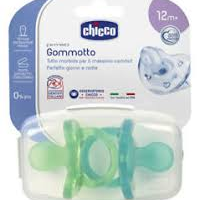 CHUPON 2 PACK CHICCO PHYSIO AZUL/VERDE 12M+ 