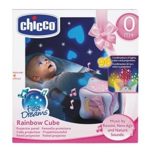 PROYECTOR CHICCO CUBO RAINBOW FIRST DREAMS ROSA