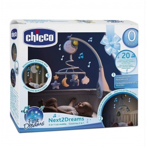 MOVIL CHICCO MUSICAL NEXT TO DREAMS AZUL