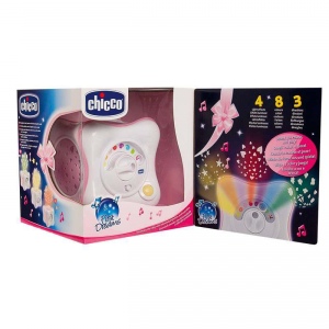 PROYECTOR CHICCO CUBO RAINBOW FIRST DREAMS ROSA
