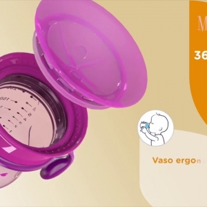 VASO CHICCO 360 PERFECT CUP NIÑA 12M+ / 200ML / 7OZ